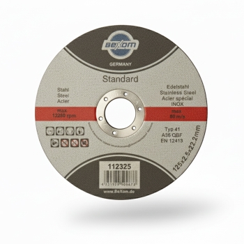 Trennscheibe 125x2,5 mm Metall, Stahl, INOX, Edelstahl